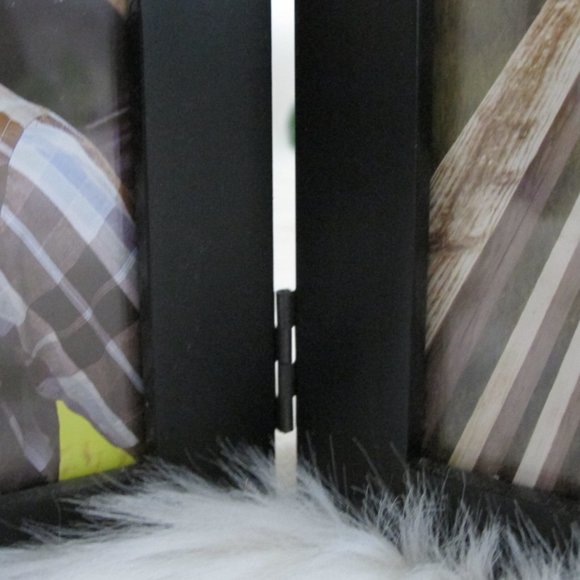 Classic Table Top Dual Folding 5x7 Picture Frame - Picture 8 of 11